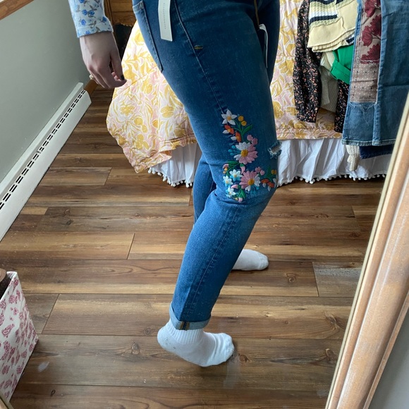 Anthropologie Pilcro & the Letterpress Embroidered Jeans - Picture 5 of 8